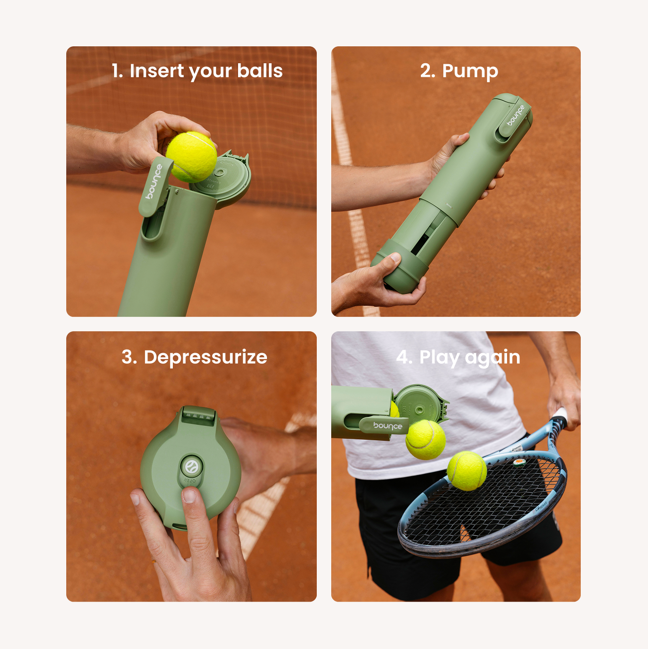 Bounce Tube Tennis FilterTech